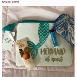 XL Mermaid cosmetics bag